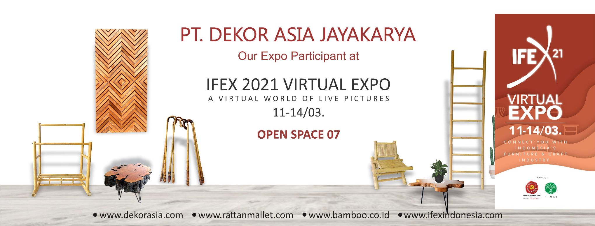 Our Expo Participation at IFEX 2021 Virtual Expo 11-14/03 - OPEN SPACE 07 - Image 1