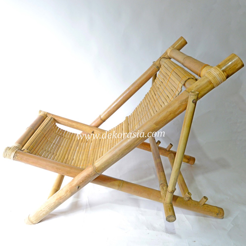 Antique Bamboo Chair, Bamboo Knockdown - Bamboo Furniture - Image 3