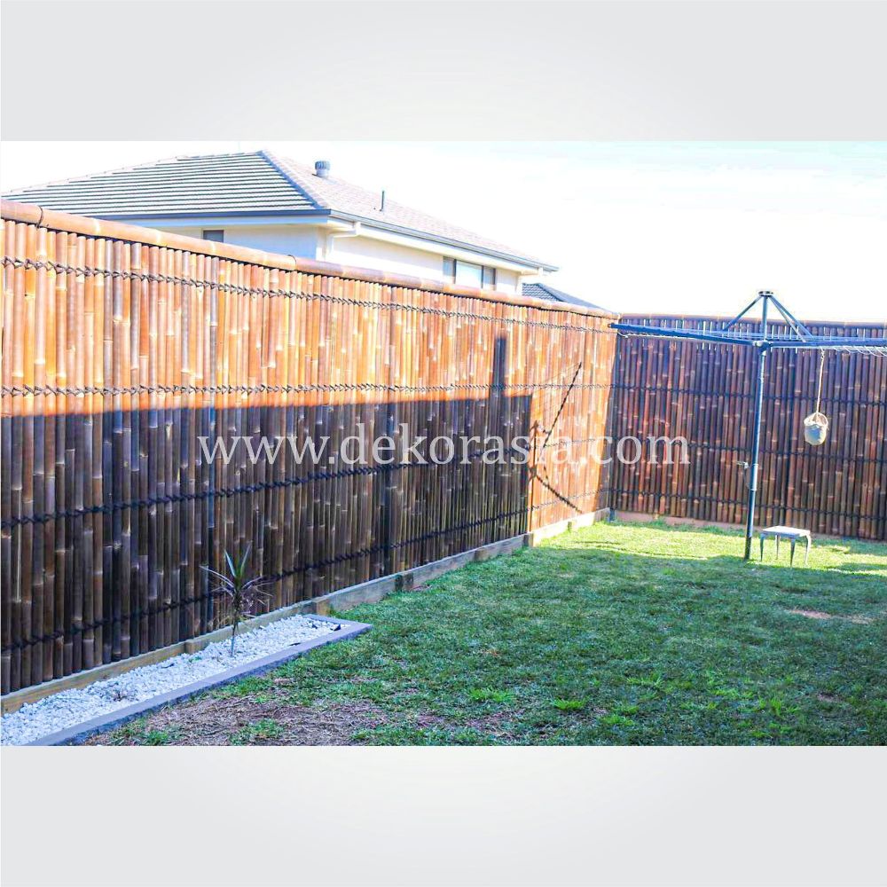 Natural Bamboo Half Raft Panel - Bamboo Panel and Bamboo Screen - Image 3